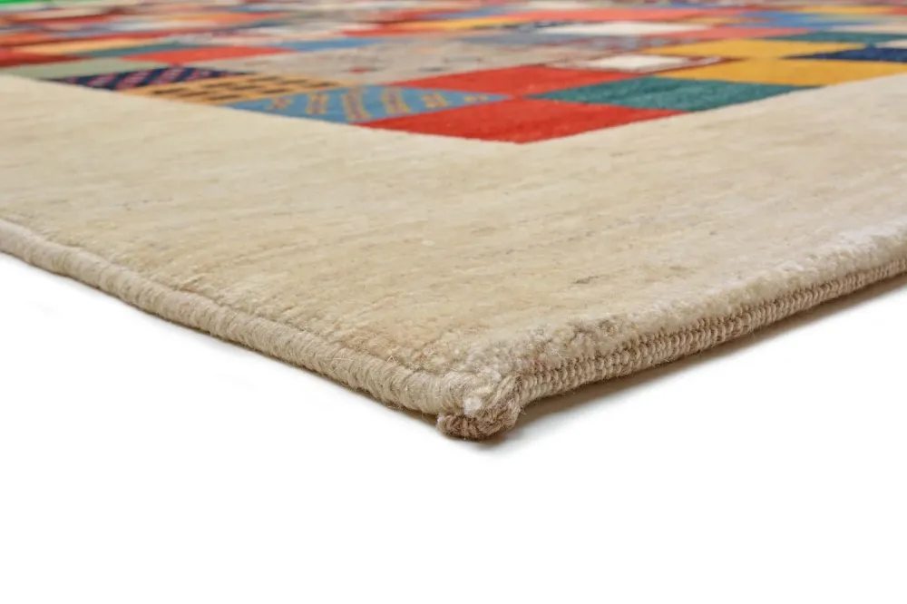 Gabbeh teppe - Loribaft persisk teppe - 327 x 224 cm - flerfarget