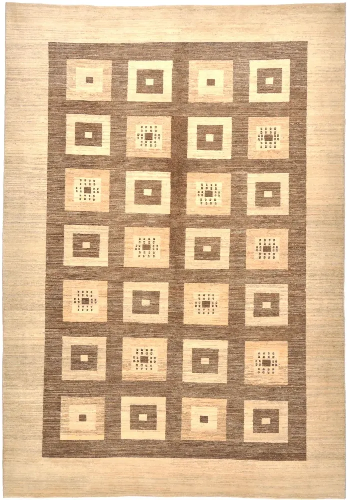 Gabbeh teppe - Loribaft persisk teppe - 380 x 264 cm - brun