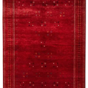 Gabbeh teppe - Loribaft persisk teppe - 400 x 300 cm - rød