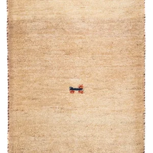 Gabbeh teppe - Loribaft persisk teppe - 60 x 40 cm - beige