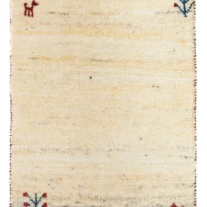 Gabbeh teppe - Loribaft persisk teppe - 60 x 40 cm - beige