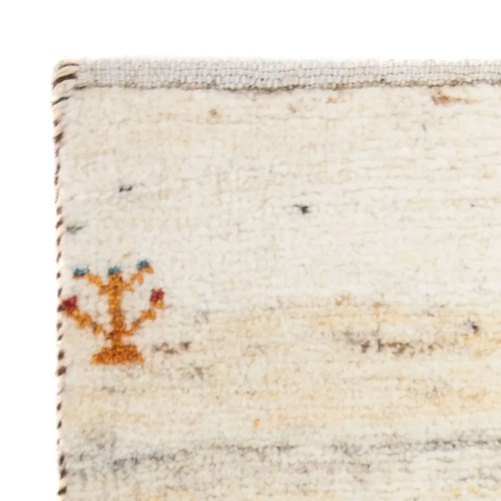 Gabbeh teppe - Loribaft persisk teppe - 60 x 40 cm - beige