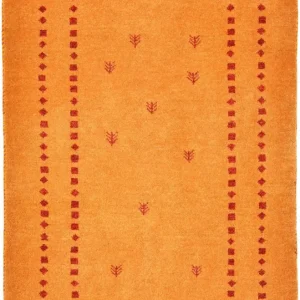Gabbeh teppe - Loribaft persisk teppe - 98 x 62 cm - oransje