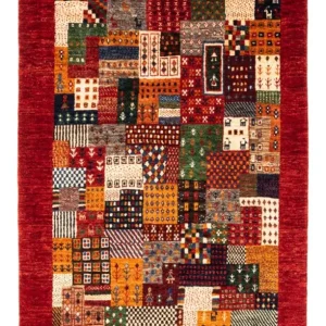 Gabbeh teppe - Loribaft persisk teppe - Royal - 145 x 90 cm - flerfarget