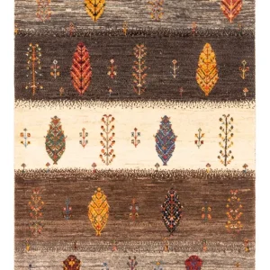 Gabbeh teppe - Loribaft persisk teppe - Royal - 122 x 84 cm - flerfarget