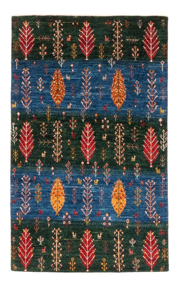 Gabbeh teppe - Loribaft persisk teppe - Royal - 132 x 84 cm - flerfarget