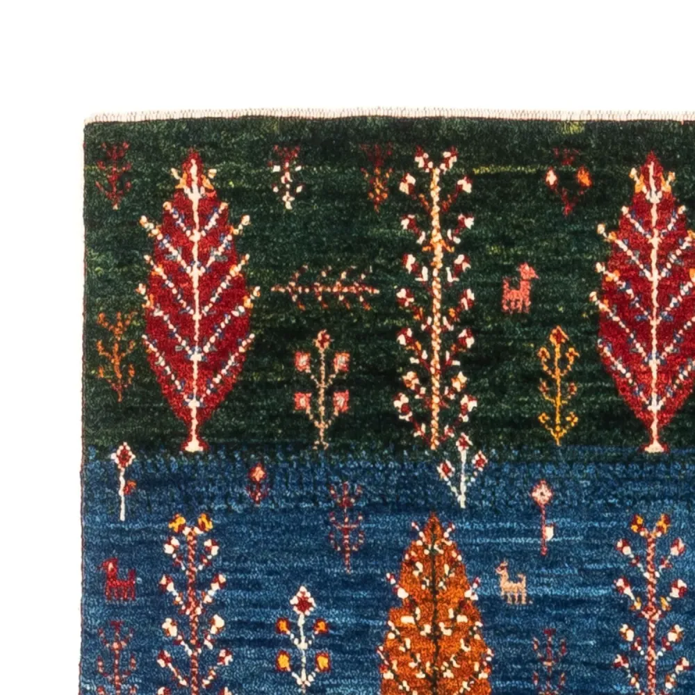 Gabbeh teppe - Loribaft persisk teppe - Royal - 132 x 84 cm - flerfarget