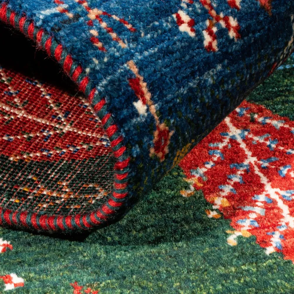 Gabbeh teppe - Loribaft persisk teppe - Royal - 132 x 84 cm - flerfarget