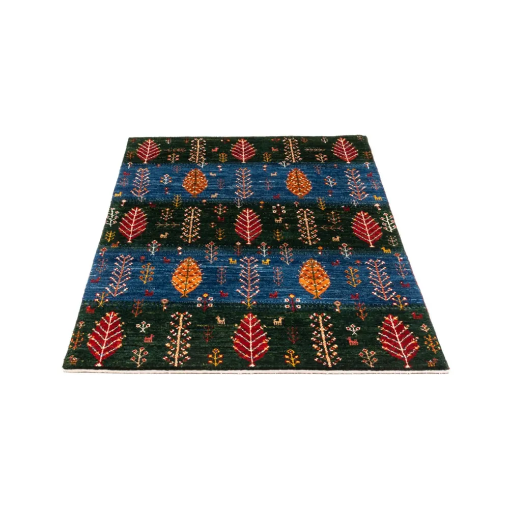 Gabbeh teppe - Loribaft persisk teppe - Royal - 132 x 84 cm - flerfarget