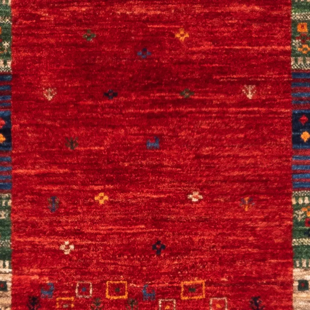 Gabbeh teppe - Loribaft persisk teppe - Royal - 128 x 83 cm - flerfarget