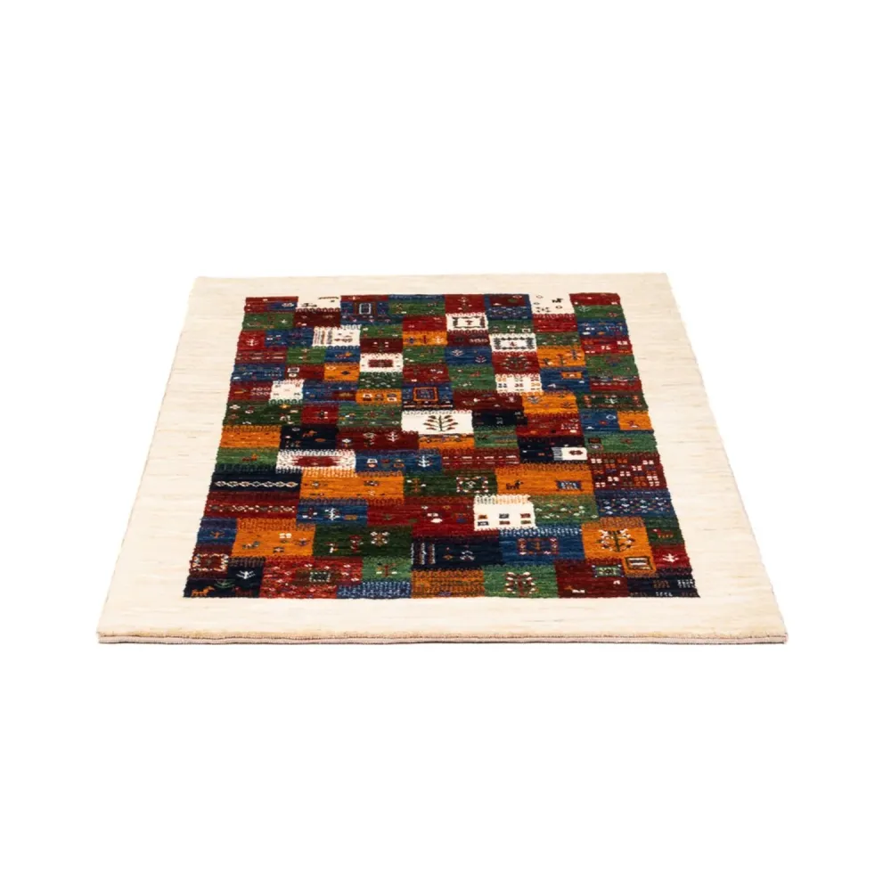 Gabbeh teppe - Loribaft persisk teppe - Royal - 125 x 83 cm - flerfarget