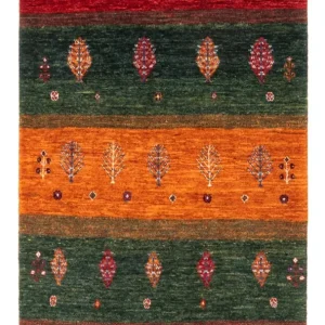 Gabbeh teppe - Loribaft persisk teppe - Royal - 136 x 84 cm - flerfarget