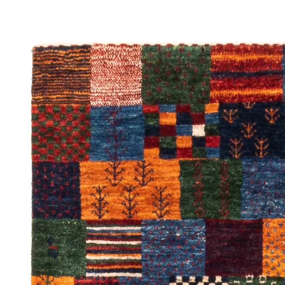Gabbeh teppe - Loribaft persisk teppe - Royal - 128 x 84 cm - flerfarget