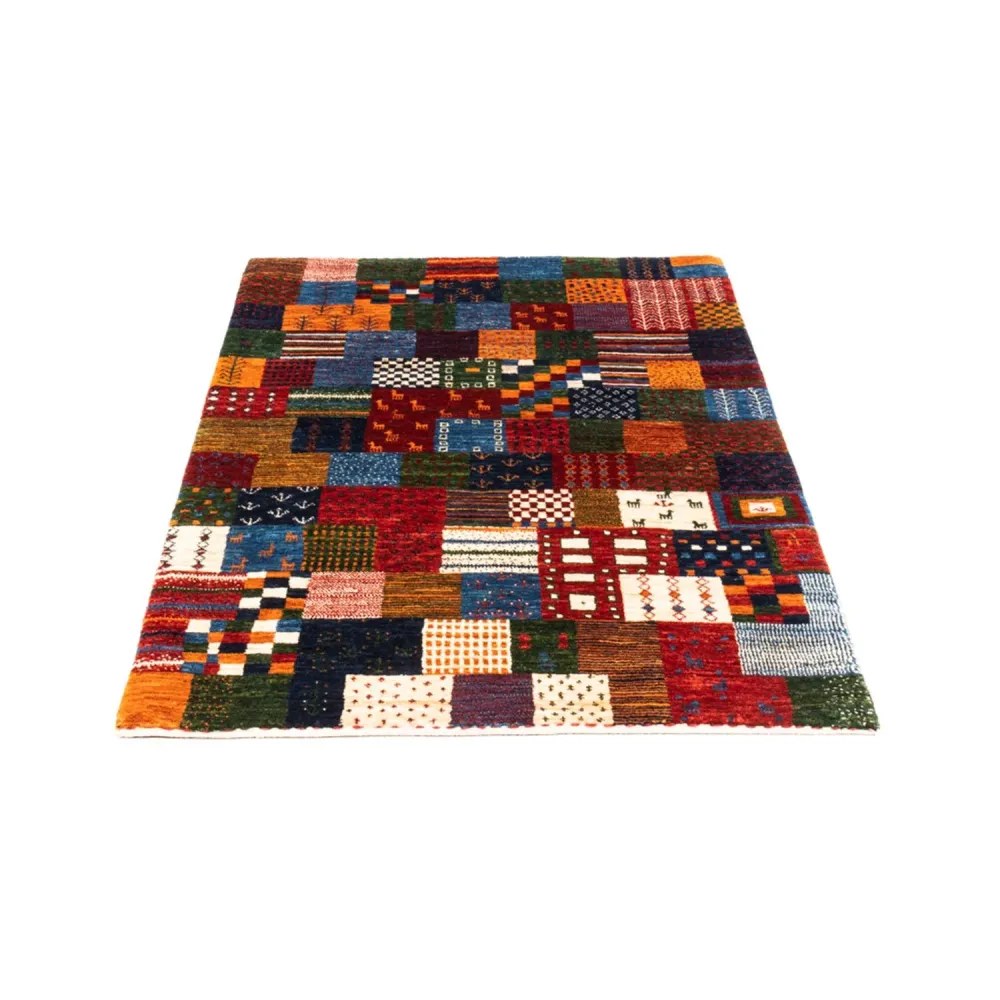 Gabbeh teppe - Loribaft persisk teppe - Royal - 128 x 84 cm - flerfarget