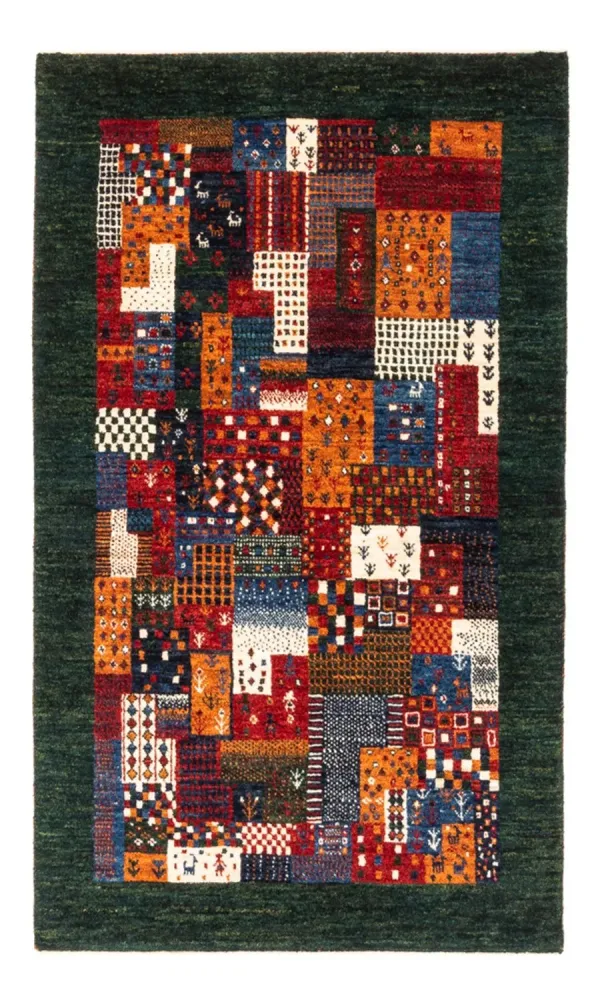Gabbeh teppe - Loribaft persisk teppe - Royal - 133 x 83 cm - flerfarget