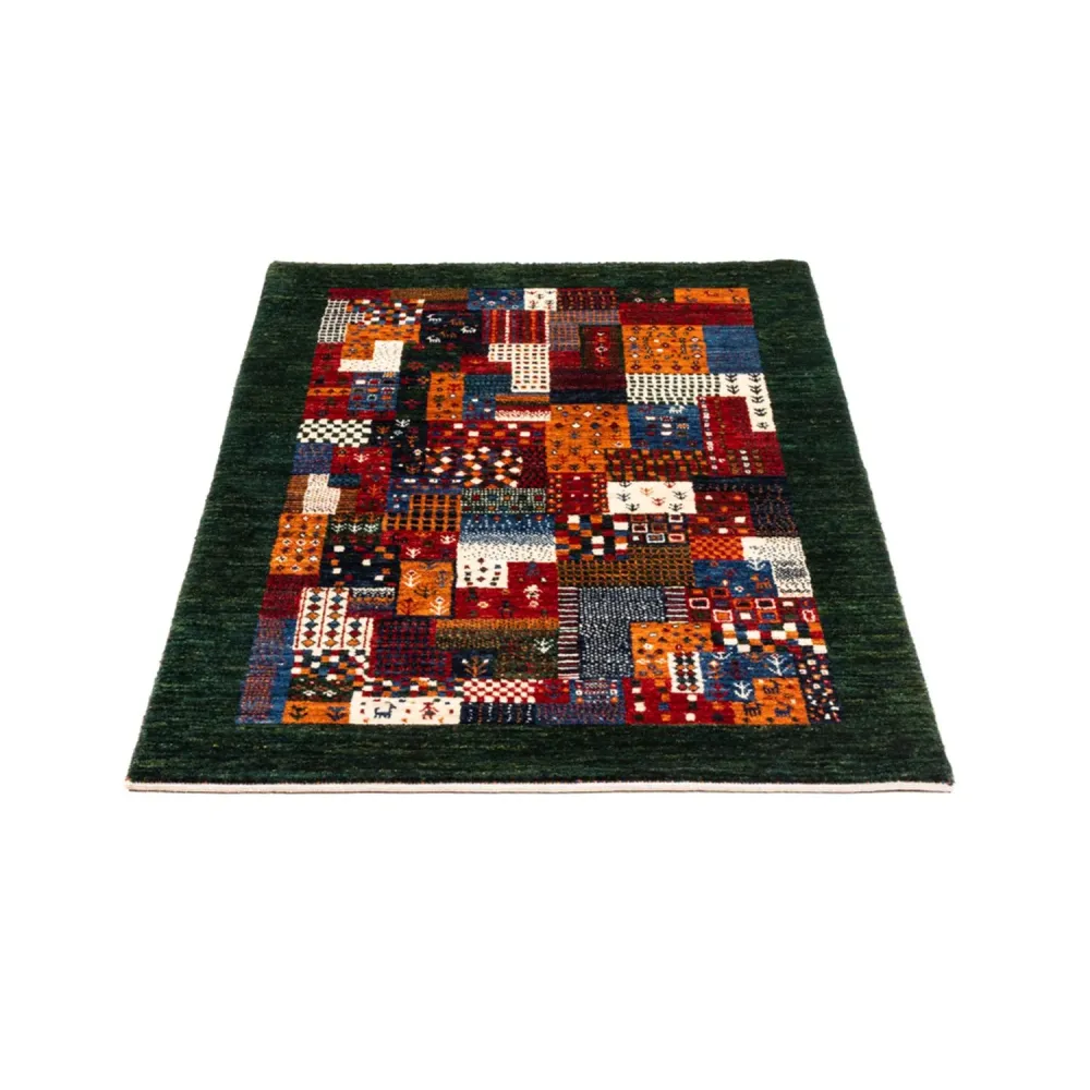 Gabbeh teppe - Loribaft persisk teppe - Royal - 133 x 83 cm - flerfarget