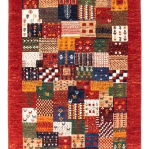 Gabbeh teppe - Loribaft persisk teppe - Royal - 128 x 80 cm - flerfarget