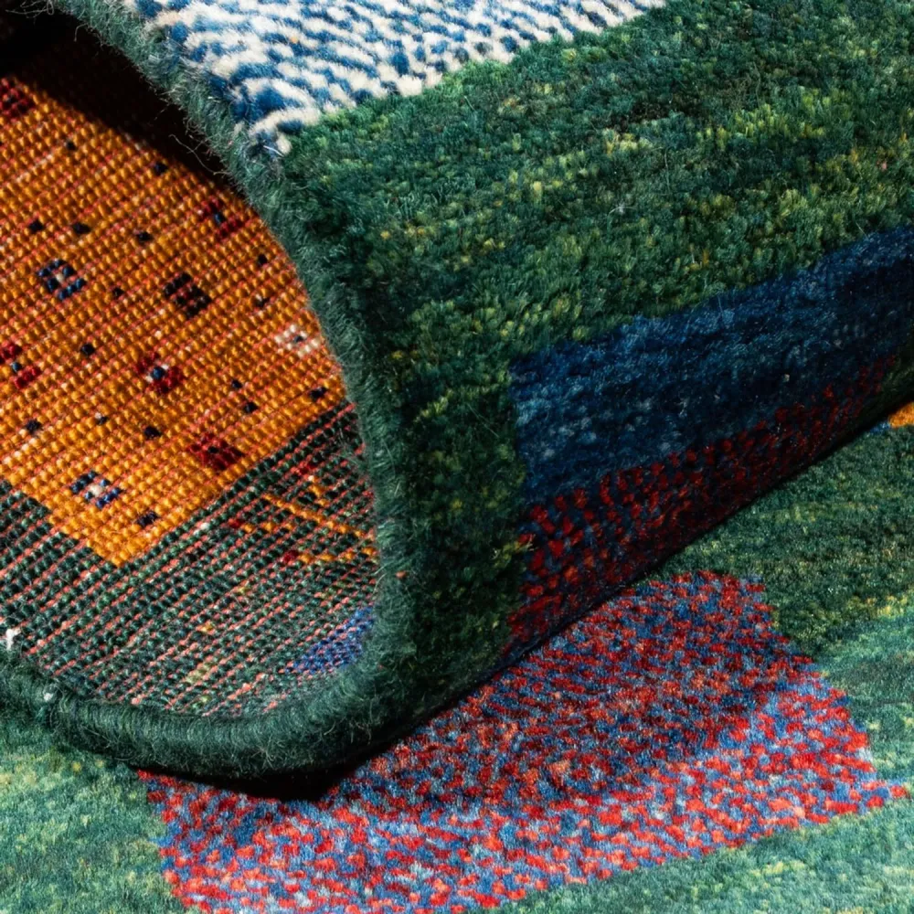 Gabbeh teppe - Loribaft persisk teppe - Royal - 125 x 80 cm - flerfarget