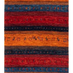 Gabbeh teppe - Loribaft persisk teppe - Royal - 137 x 86 cm - flerfarget