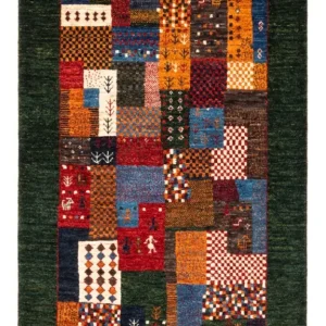 Gabbeh teppe - Loribaft persisk teppe - Royal - 135 x 83 cm - flerfarget