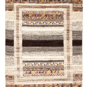 Gabbeh teppe - Loribaft persisk teppe - Royal - 132 x 84 cm - flerfarget