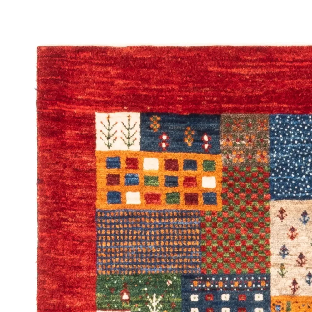 Gabbeh teppe - Loribaft persisk teppe - Royal - 126 x 86 cm - flerfarget