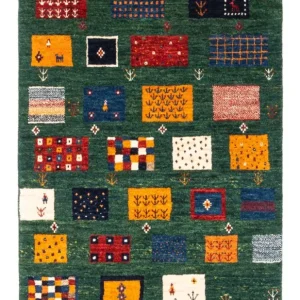 Gabbeh teppe - Loribaft persisk teppe - Royal - 125 x 80 cm - flerfarget