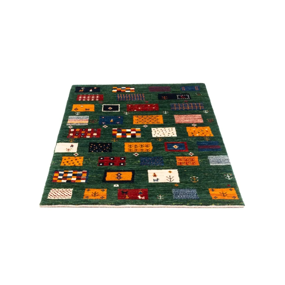 Gabbeh teppe - Loribaft persisk teppe - Royal - 125 x 80 cm - flerfarget
