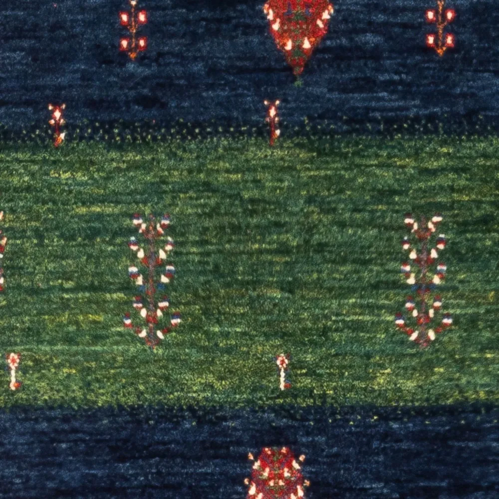 Gabbeh teppe - Loribaft persisk teppe - Royal - 133 x 83 cm - flerfarget