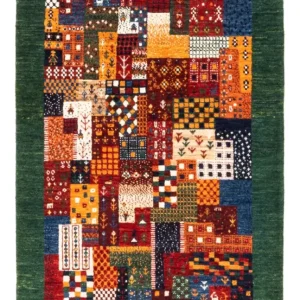 Gabbeh teppe - Loribaft persisk teppe - Royal - 128 x 85 cm - flerfarget