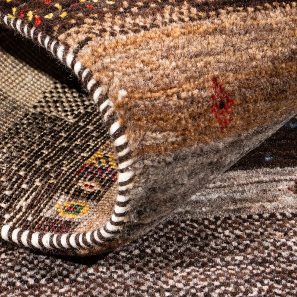 Gabbeh teppe - Loribaft persisk teppe - Royal - 129 x 84 cm - flerfarget