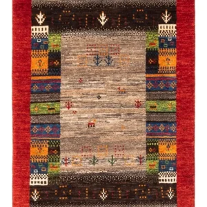 Gabbeh teppe - Loribaft persisk teppe - Royal - 128 x 80 cm - flerfarget