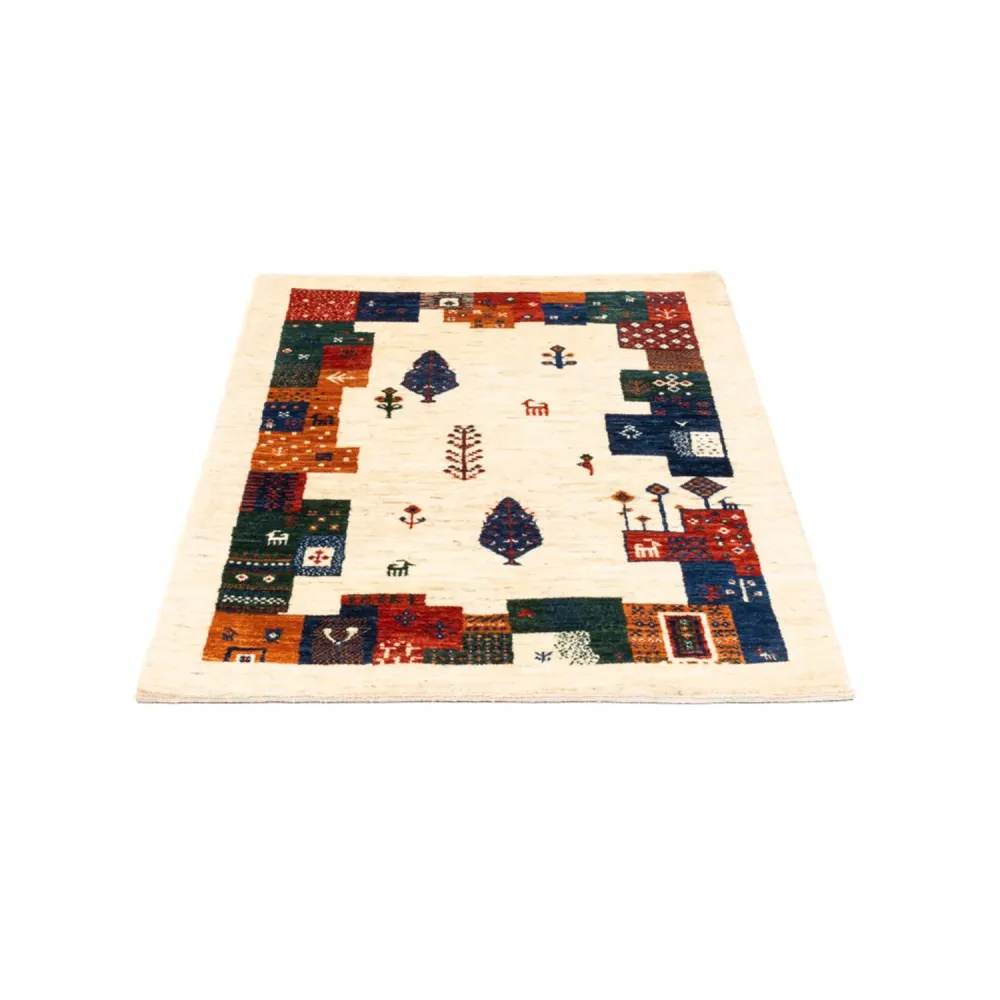 Gabbeh teppe - Loribaft persisk teppe - Royal - 130 x 85 cm - flerfarget