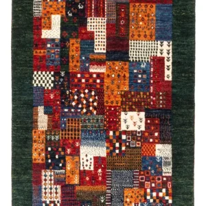 Gabbeh teppe - Loribaft persisk teppe - Royal - 133 x 83 cm - flerfarget