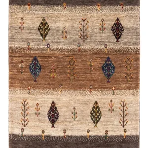 Gabbeh teppe - Loribaft persisk teppe - Royal - 130 x 84 cm - flerfarget