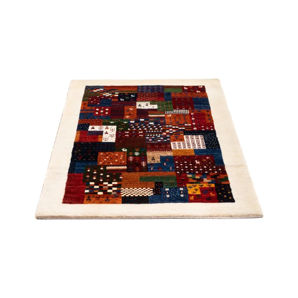 Gabbeh teppe - Loribaft persisk teppe - Royal - 134 x 84 cm - flerfarget