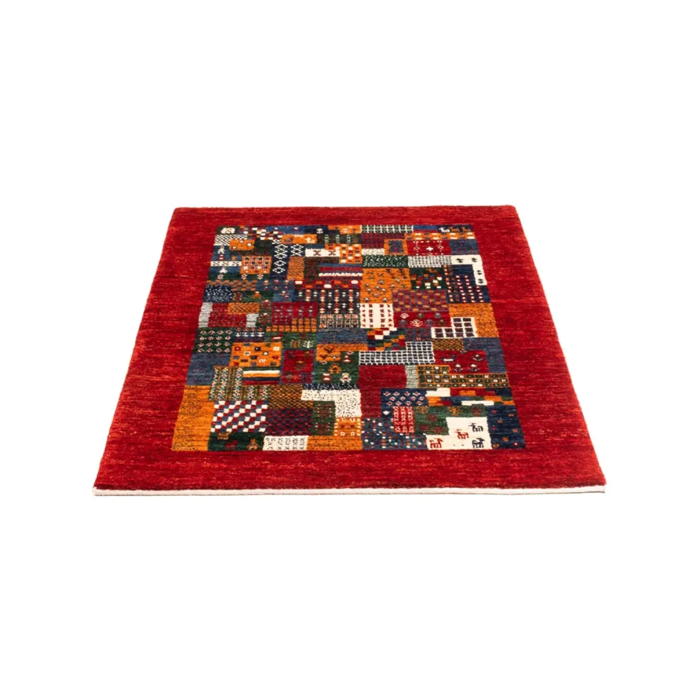 Gabbeh teppe - Loribaft persisk teppe - Royal - 122 x 82 cm - flerfarget