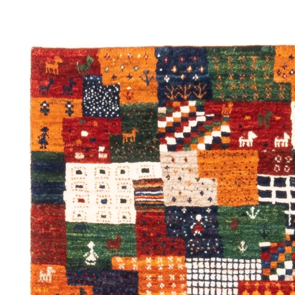 Gabbeh teppe - Loribaft persisk teppe - Royal - 125 x 80 cm - flerfarget