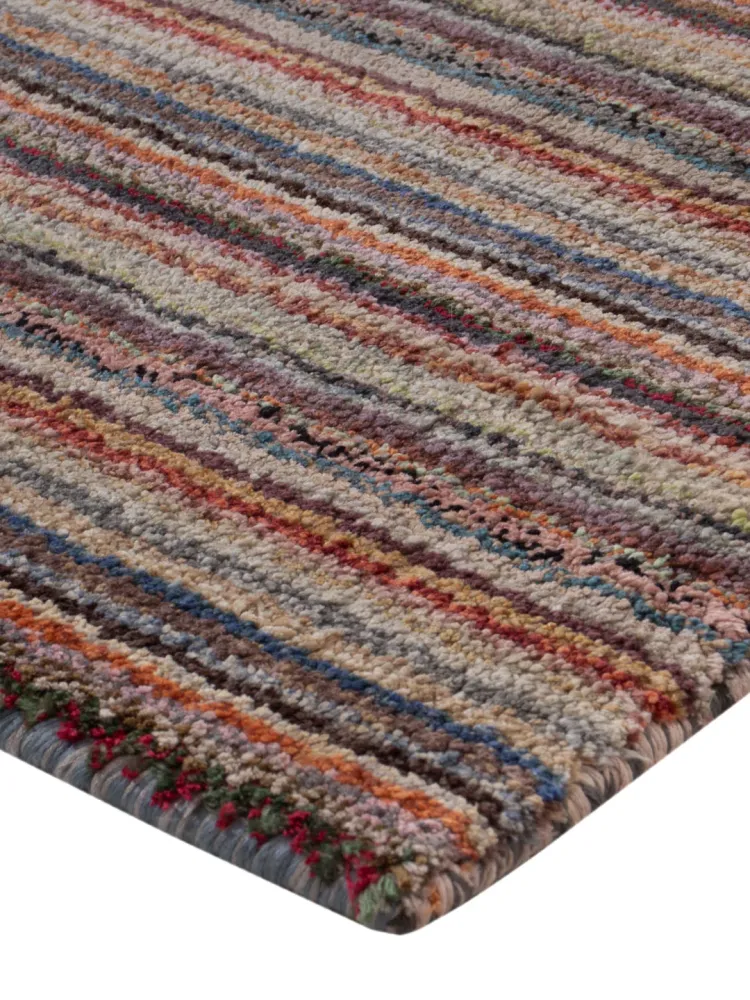 Gabbeh teppe - Loribaft Softy - 150 x 90 cm - karamell
