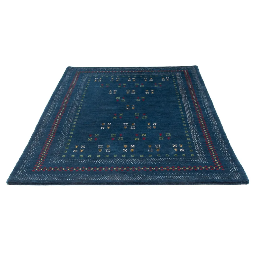Gabbeh teppe - Loribaft Softy - 197 x 143 cm - flerfarget
