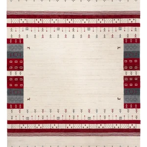 Gabbeh teppe - Loribaft Softy - 240 x 170 cm - flerfarget