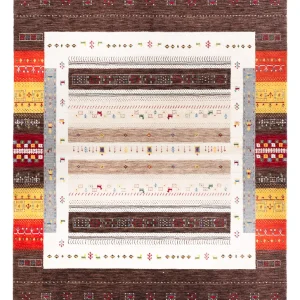 Gabbeh teppe - Loribaft Softy - 240 x 170 cm - flerfarget