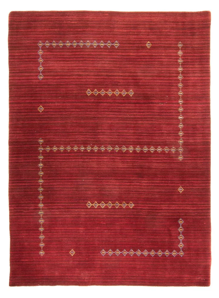 Gabbeh teppe - Loribaft Softy - 240 x 170 cm - mørk rød