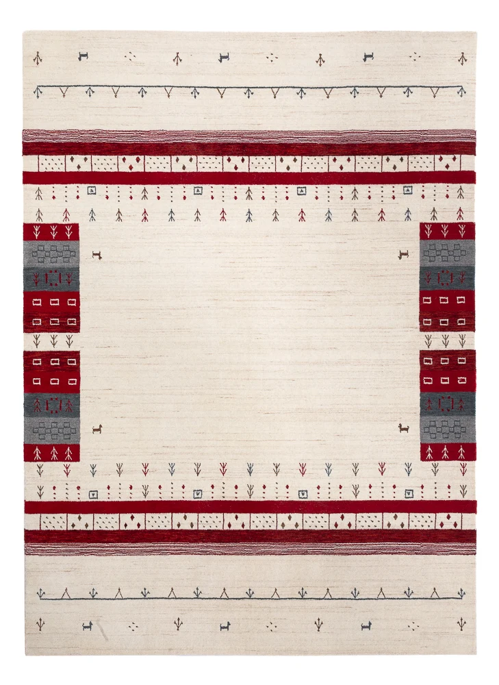Gabbeh teppe - Loribaft Softy - 240 x 170 cm - flerfarget