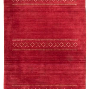 Gabbeh teppe - Loribaft Softy - 240 x 170 cm - mørk rød