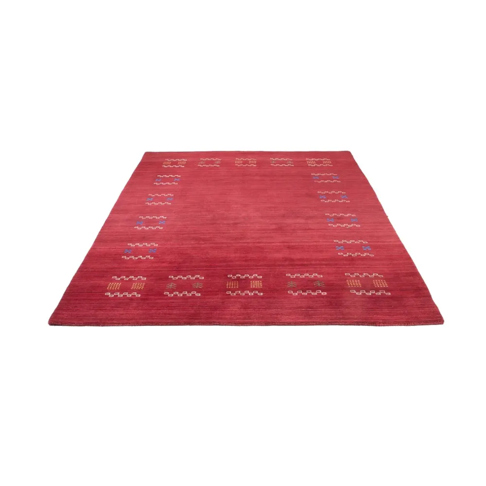 Gabbeh teppe - Loribaft Softy - 240 x 170 cm - rød