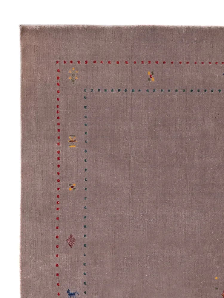 Gabbeh teppe - Loribaft Softy - 240 x 170 cm - karamell