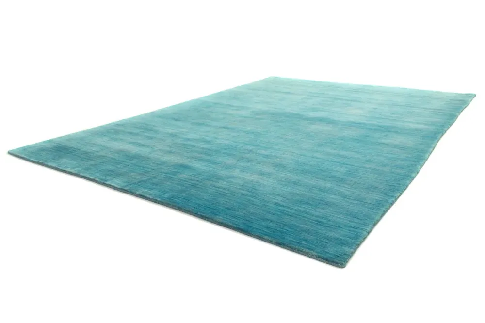 Gabbeh teppe - Loribaft Softy - 400 x 300 cm - turkis