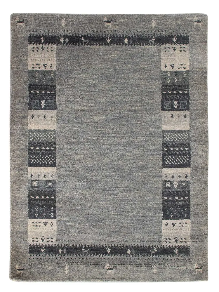 Gabbeh teppe - Loribaft Softy - 90 x 60 cm - karamell