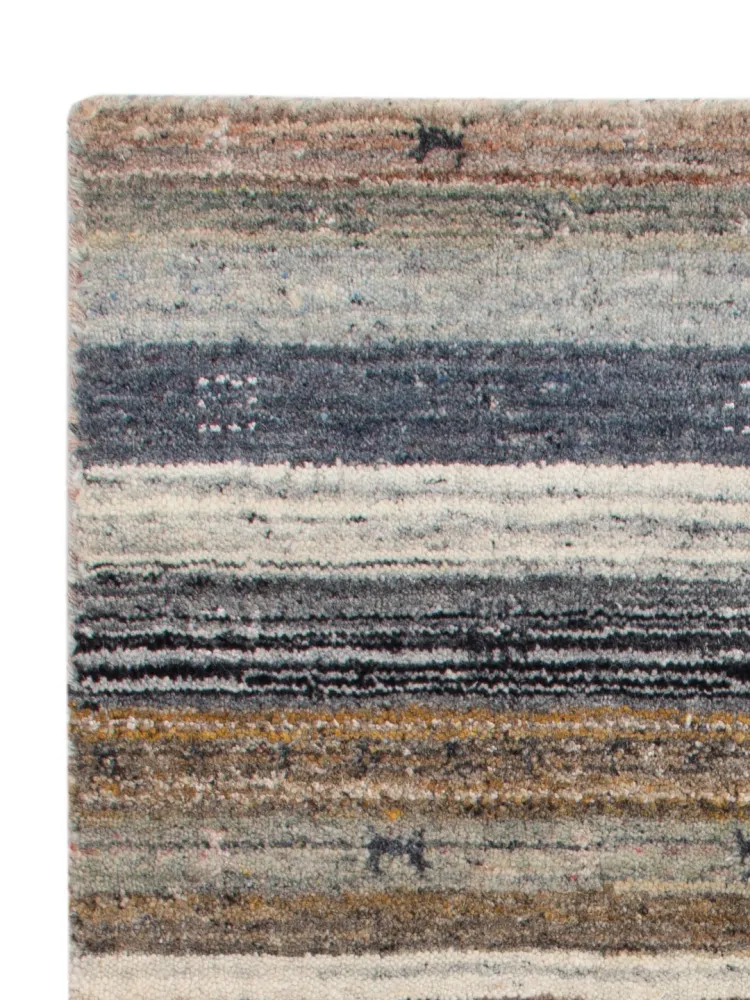 Gabbeh teppe - Loribaft Softy - 90 x 60 cm - karamell